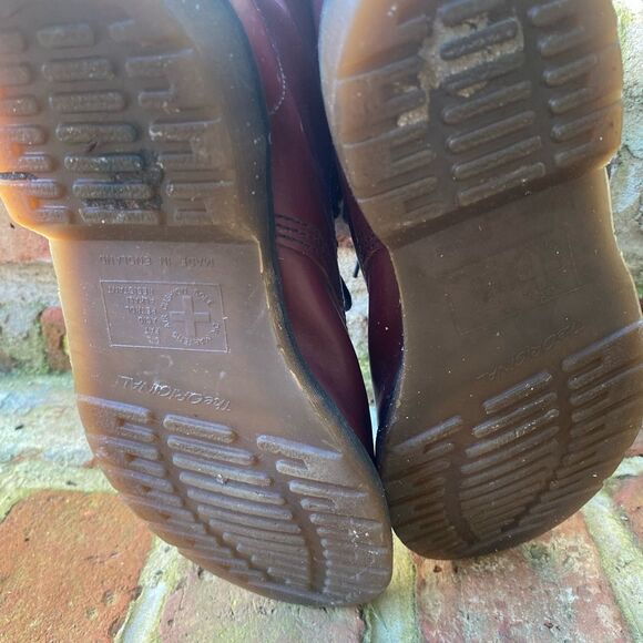 Dr. Martens Jadon Boots US 5 UK 3 Vintage Maroon - Picture 13 of 14